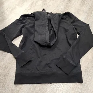 Vintage Ralph Lauren MFG Polo Jeans Company Black Full Zip Hoodie Size M thumbnail 4