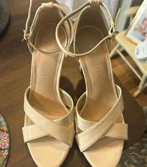 KELLY & KATIE nude sharply high heel 7 thumbnail 1