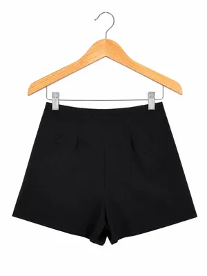 a new day Black High-Waist Tailored Women's Shorts thumbnail 3