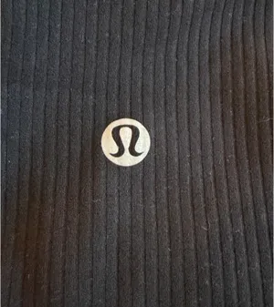 Lululemon Ribbed Nulu Asymmetrical Yoga Bra - Black 4 thumbnail 3