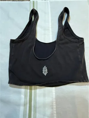 FP Movement Black Crop Tank Top Size Small thumbnail 3