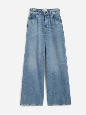 Madewell Superwide-Leg Jeans: Airy Denim Edition Size 25 NWT thumbnail 2