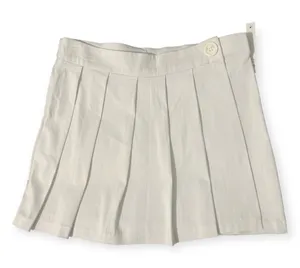 Joe B by Joe Benbassett White Pleated Front Mini Skirt NWT thumbnail 1