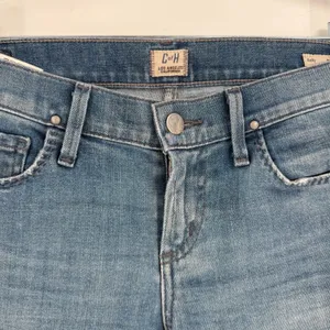 Citizens of Humanity Kelly‎ Bootcut Jeans Womens Blue Low Rise Raw Hem Y2K Indie thumbnail 7