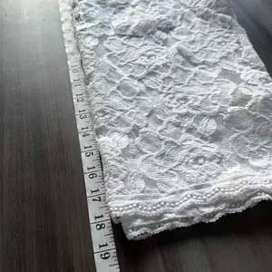 Abercrombie & Fitch Y2K Womens Lace Sheer Top Short Sleeve White Size Small thumbnail 10