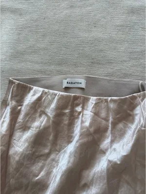 Babaton Slip Satin Midi Skirt Aritzia thumbnail 2