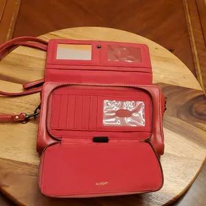 BUXTON RED CROSS BODY BAG thumbnail 5