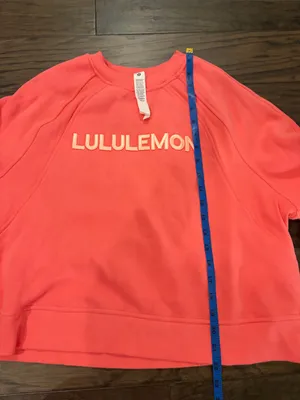 New With Tags Lululemon Scuba Oversized Pullover Sz M/L thumbnail 10