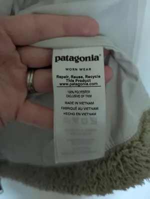 Patagonia Los Gatos Full Zip Fleece Vest 25216 El Cap Khaki Medium thumbnail 8