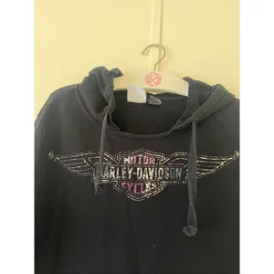 Harley Davidson Black Hoodie Woman’s Size Small -Stains thumbnail 4