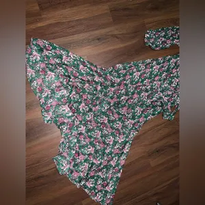 Astr the Label Kamila Dress green floral maxi ruffle $178 summer revolve party thumbnail 5