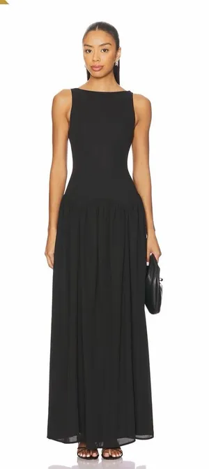 Black Revolve Maxi Dress thumbnail 1