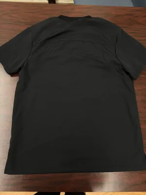 Dickies Mens Black V-Neck Scrub Top Size Medium thumbnail 3