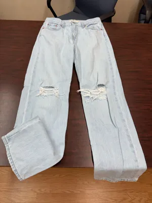 Levi’s Low Pro Straight Light Wash Jeans Size 26 thumbnail 1