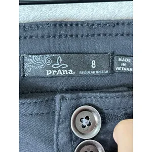 prAna Halle Pant Charcoal Gray Stretch Zion Bootcut Hiking Pants Women's Size 8 thumbnail 5