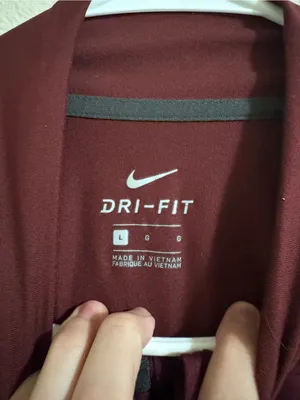 Nike Maroon Dri-FIT Pullover Top thumbnail 2