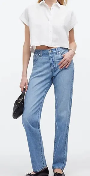 Madewell‎ new Crop Dolman Shirt thumbnail 1