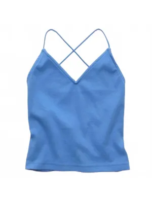 AE Strappy-Go-Lucky Tank Top American Eagle NWT Waterfall Splash Small thumbnail 3