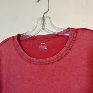 Aerie Shirt Long Sleeve‎ Tee Pink Distressed Oversized Small Comfort Soft thumbnail 3