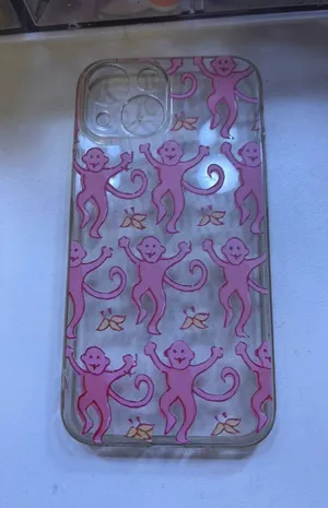 iPhone 13 mini monkey case Pink thumbnail 1