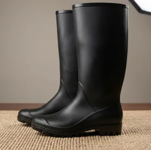 Rubber Rain Boots Size 8 thumbnail 1