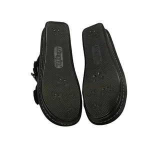 ALEGRIA PG LITE PEG-530 Black Dazzler Leather Slip On Slide Platform Sandals 39 thumbnail 5