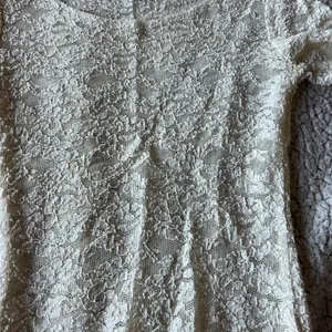 Free People Elegant Lace Cream Top thumbnail 3