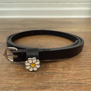 Sunflower Thin Belt Black thumbnail 4