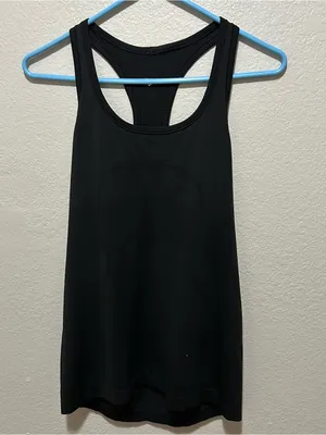 Lululemon Swiftly Tech Racerback Tank Black Size 8 Seamless Running thumbnail 4