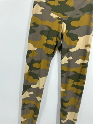 Aerie Camouflage Real Me Leggings Size Medium Gym Training Workout thumbnail 4