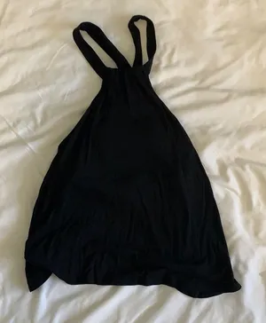 Victoria’s Secret black open back tank thumbnail 1