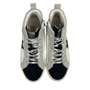 Vintage Havana Lester Women's Multicolor Leather Lace Up High Top Sneakers Sz 10 thumbnail 2