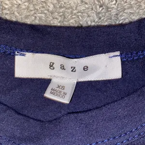 Gaze Stripped Red White and Blue Cropped Long Sleeve Top thumbnail 2