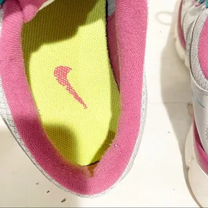 Nike Womens Size 9.5 Flex Experience Run‎ Pink Teal Low Top Running Sneakers thumbnail 6