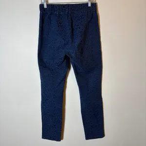 Soft Surroundings Pull On‎ Jeans Size TS (tall small) Blue Floral Print Casual thumbnail 4