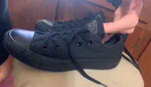 Low Top Black Converse All Star thumbnail 3