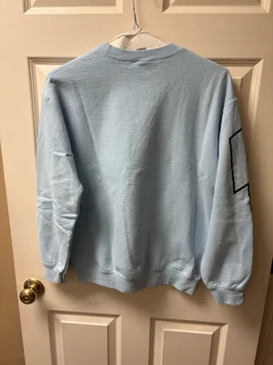Gildan Light blue wish you were here sweatshirt thumbnail 2