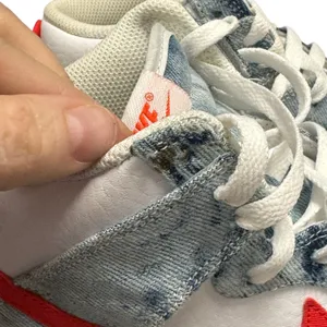 Nike Women’s Dunk High Washed Denim Size 8 thumbnail 4