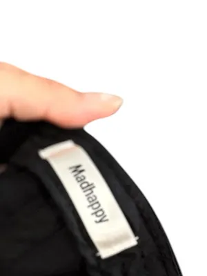 MADHAPPY Dad Black Embroidered Hat Cap thumbnail 8