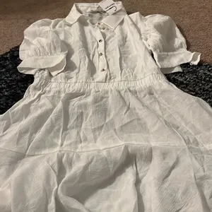 NWT showpo‎ white dress 6 thumbnail 3