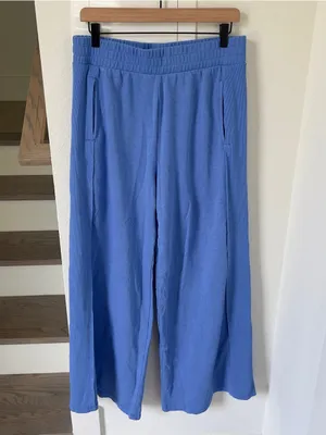 Free People Go To Matching Set - Radiant Blue Indigo - XL - NWT thumbnail 5