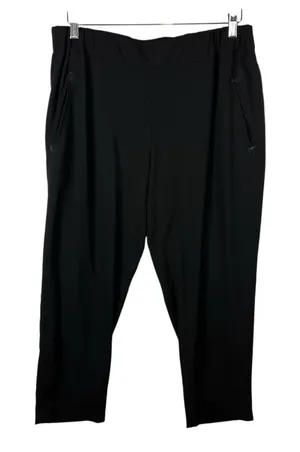 Guess Women's‎ Size XL Dress Pants Straight Pants Black Pull On Solid Workwear thumbnail 1