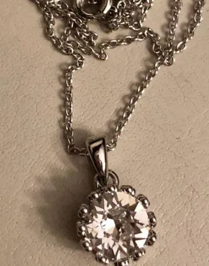 Swarovski New Silver Plated Necklace & Earrings thumbnail 5