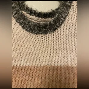 ⭐️American eagle outfitters striped jegging wool blend sweater size XS thumbnail 5