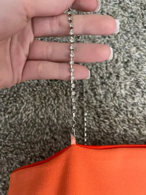 Boohoo Night Rhinestone Strap Dress thumbnail 6