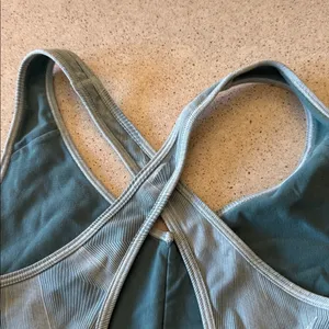 Under Armour Light Blue Sports Bra thumbnail 6