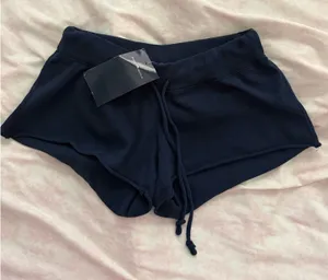 Brandy Melville Navy Blue Sweatshorts thumbnail 1