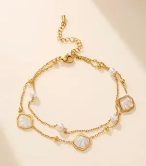 Ankle bracelet Gold thumbnail 1