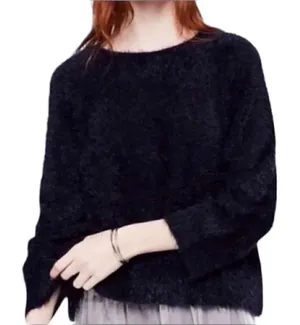 Lou & Grey Soft Cozy Navy Blue Sweater(Size XS) thumbnail 1