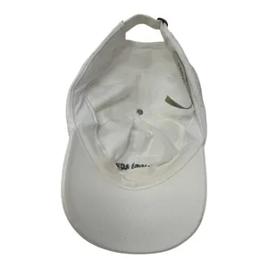 Vuori Active Club White Baseball Cap Adjustable Strapback Hat Cotton thumbnail 6